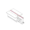 Ввід живлення Nowodvorski 8234 CTLS Recessed Power End Cap Left IP20 білий