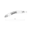З'єднувач Nowodvorski 8382 Profile Flex Connector IP20 білий