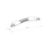 З'єднувач Nowodvorski 8384 Profile Flex Connector IP20 білий