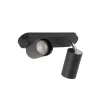 Світильник поворотний, спот Nowodvorski 6020 Eye Spot GU10 2x10W IP20 чорний