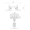 Шинопровід Nowodvorski 9015 Profile Recessed Track 2м IP20 чорний
