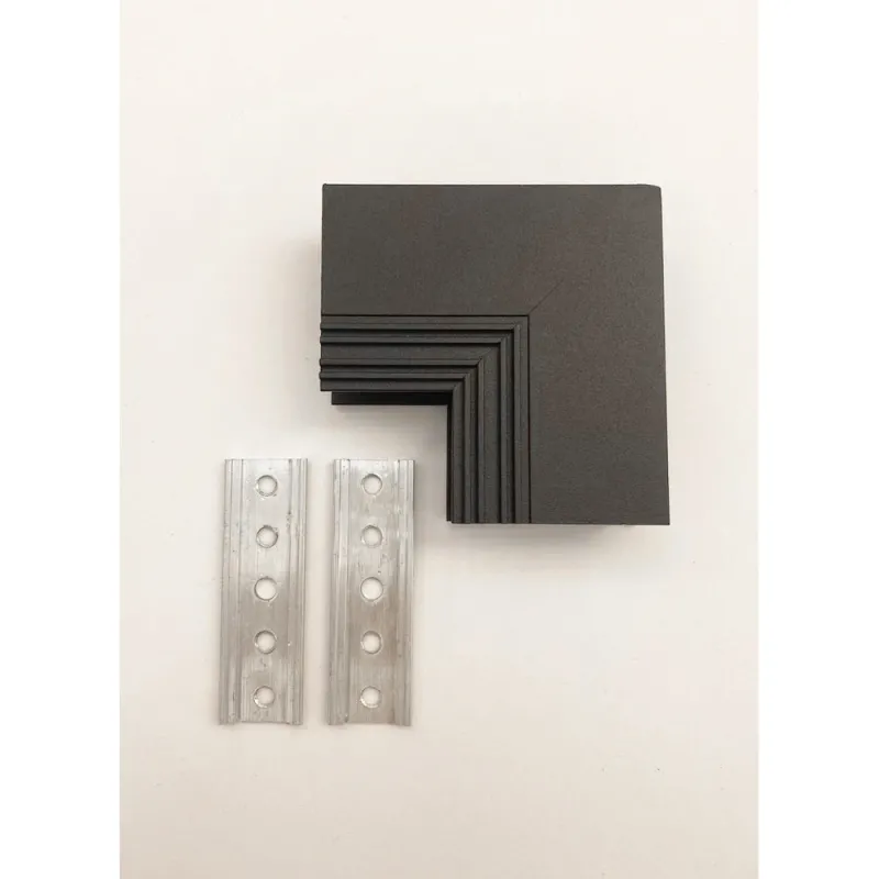 З'єднувач кутовий стельо-стіновий врізний Nowodvorski 10160 LVM Recessed Inside Corner IP20 чорний