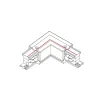 З'єднувач кутовий Nowodvorski 8228 CTLS Power L Connector Right чорний
