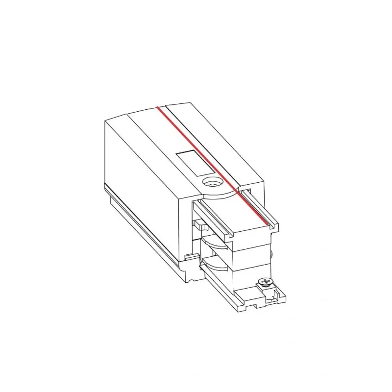 Ввід живлення Nowodvorski 8232 CTLS Power End Cap Left білий