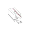 Ввід живлення Nowodvorski 8233 CTLS Power End Cap Left чорний