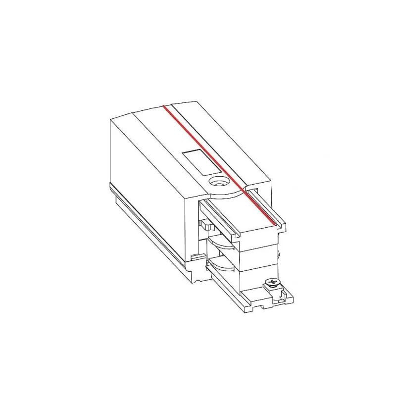 Ввід живлення Nowodvorski 8233 CTLS Power End Cap Left чорний