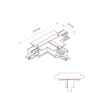 З'єднувач Nowodvorski 8245 CTLS Recessed Power T Connector Right 1 T-R1 IP20 білий