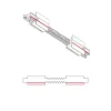 З'єднувач Nowodvorski 8677 CTLS Recessed Power Flex Connector IP20 чорний