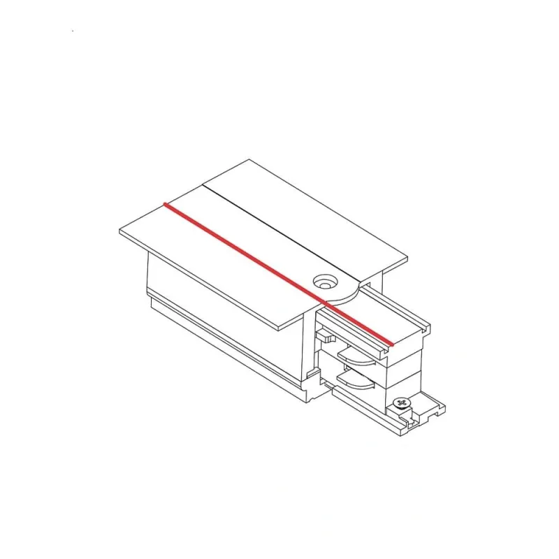 З'єднувач Nowodvorski 8690 CTLS Recessed Power End Cap PE-R IP20 чорний