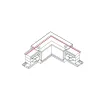 З'єднувач Nowodvorski 8706 CTLS Power L Connector L-L IP20 чорний