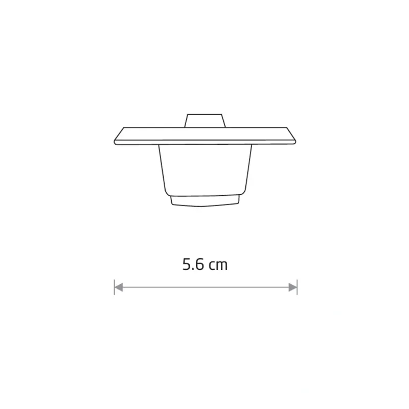 Заглушка Nowodvorski 8687 CTLS Recessed Dead End Cap IP20 чорна