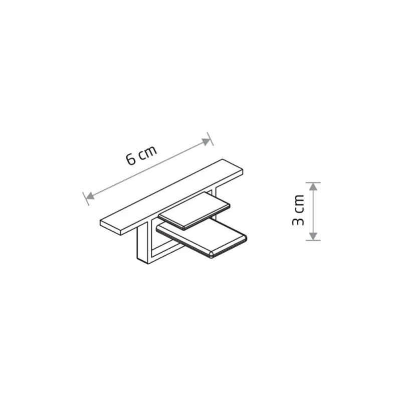Заглушка Nowodvorski 8974 Profile Recessed Dead End Cap IP20 білий