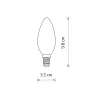 Світлодіодна лампочка Nowodvorski 10589 Bulb E14 1x6W 3000K 650Lm IP20