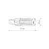 Світлодіодна лампочка Nowodvorski 10933 Bulb G9 1x7W 4000K 900Lm IP20