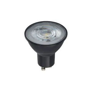 Світлодіодна лампочка Nowodvorski 10995 Reflector LED GU10 1x7W 3000K 600Lm Dim IP20 чорна