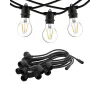 Гірлянда Nowodvorski 7872 Festoon Lights E27 15x15W IP65 чорний