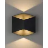 Вуличний світильник Nowodvorski 8142 Triangles LED 2x5W 3000K 700Lm IP54 чорний