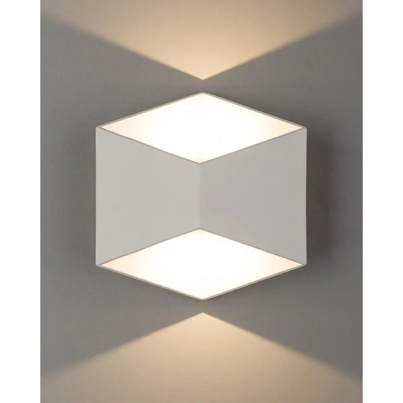 Вуличний світильник Nowodvorski 8143 Triangles LED 2x5W 3000K 800Lm IP54 білий