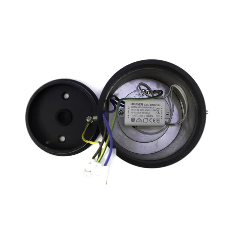 Вуличний світильник Nowodvorski 9107 Edesa LED M 1x7W 3000K 530Lm IP54 чорний