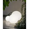 Вуличний садовий світильник куля Nowodvorski 6978 Cumulus L E27 1x25W IP44 білий