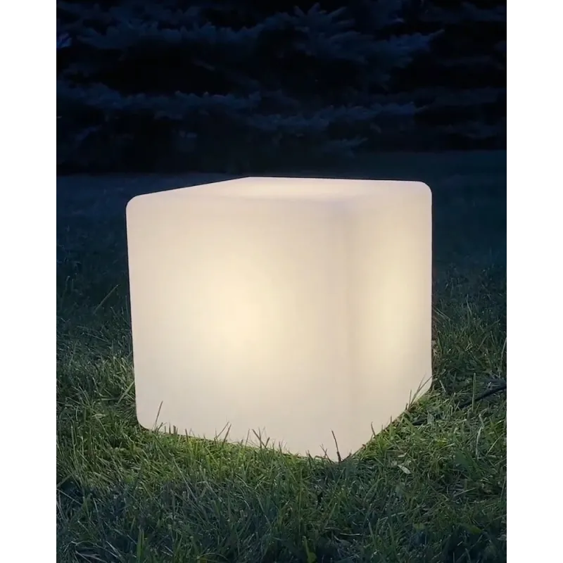 Вуличний світильник Nowodvorski 8965 Cumulus Cube L E27 1x25W IP44 білий