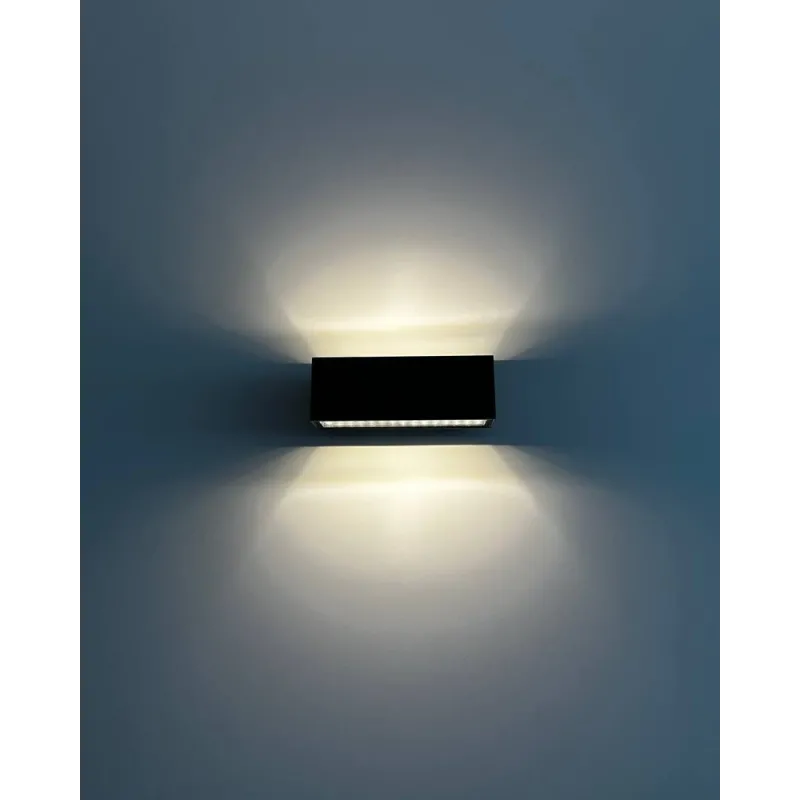 Вуличний світильник Nowodvorski 9122 Unit LED 2x5W 3000K 727Lm IP54 чорний