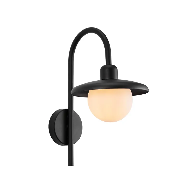 Вуличний світильник Nordlux 2418191003 Berlo E27 1x10W IP44 чорний