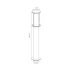 Вуличний світильник Nordlux 2218308035 Linton E27 1x15W IP54 латунний
