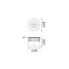 Вуличний світильник Ideal Lux 255682 Floor
