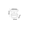 Вуличний світильники Goldlux Solar Floodlight 307729