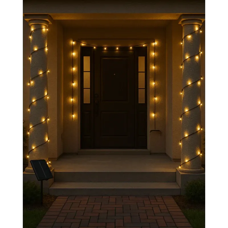 Вуличний світильники Goldlux Solarny Lancuch 330222