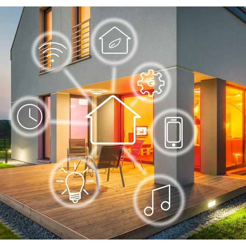Sanico Goldlux Wi-Fi SMART LED лампа E27 A60 11W WARM 2700K~COLD 6500K + RGB TUYAsmart – 313812