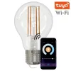 Розумна світлодіодна лампа Sanico Goldlux Wi-Fi E27 з ниткою розжарення A60 7 Вт ТЕПЛИЙ 2700K~ХОЛОДНИЙ 6500K TUYAsmart – 313836