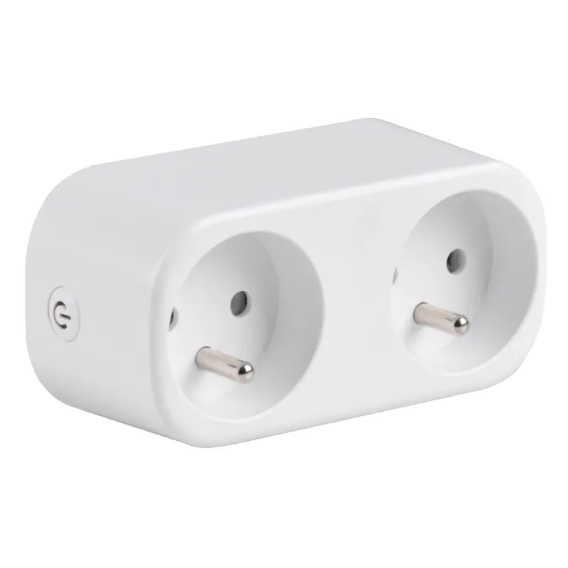 Sanico Goldlux Wi-Fi SMART подвійна розетка TUYAsmart IP20 – 315922