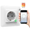 Sanico Goldlux Wi-Fi SMART розетка прихованого монтажу TUYAsmart IP20 – 315939