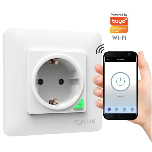 Sanico Goldlux Wi-Fi SMART розетка прихованого монтажу TUYAsmart IP20 – 315939
