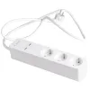 Подовжувач Sanico Goldlux Wi-Fi SMART з вимикачем + 2 x USB TUYAsmart IP20 – 315946