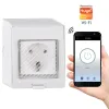 Sanico Goldlux Wi-Fi SMART розетка поверхневого монтажу TUYAsmart IP55 – 316011