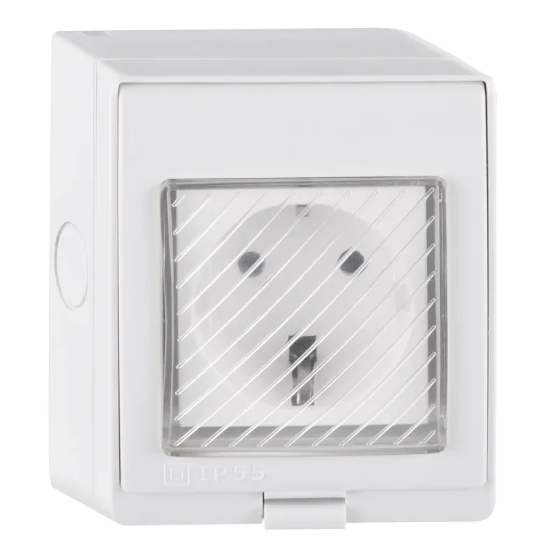 Sanico Goldlux Wi-Fi SMART розетка поверхневого монтажу TUYAsmart IP55 – 316011