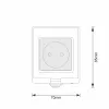 Sanico Goldlux Wi-Fi SMART розетка поверхневого монтажу TUYAsmart IP55 – 316011