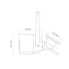 Вулична камера Sanico Goldlux Wi-Fi Tuya COSMO Z6 IP65 — 331700