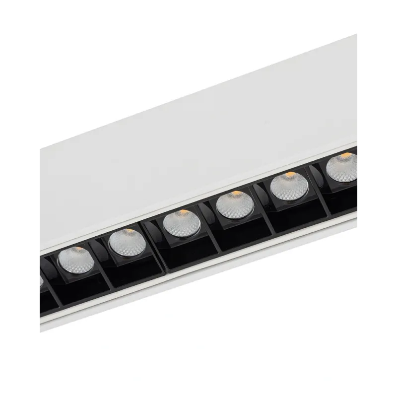 Магнітний трековий світильник Nowodvorski 11631 LVM Focus LED 1x15W 4000K 1400Lm IP20 білий