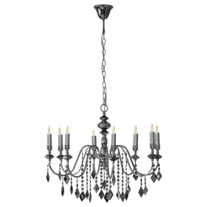 Люстра Edlin PL2417-8 Vanessa E14 8x12W IP20 хром 32205347